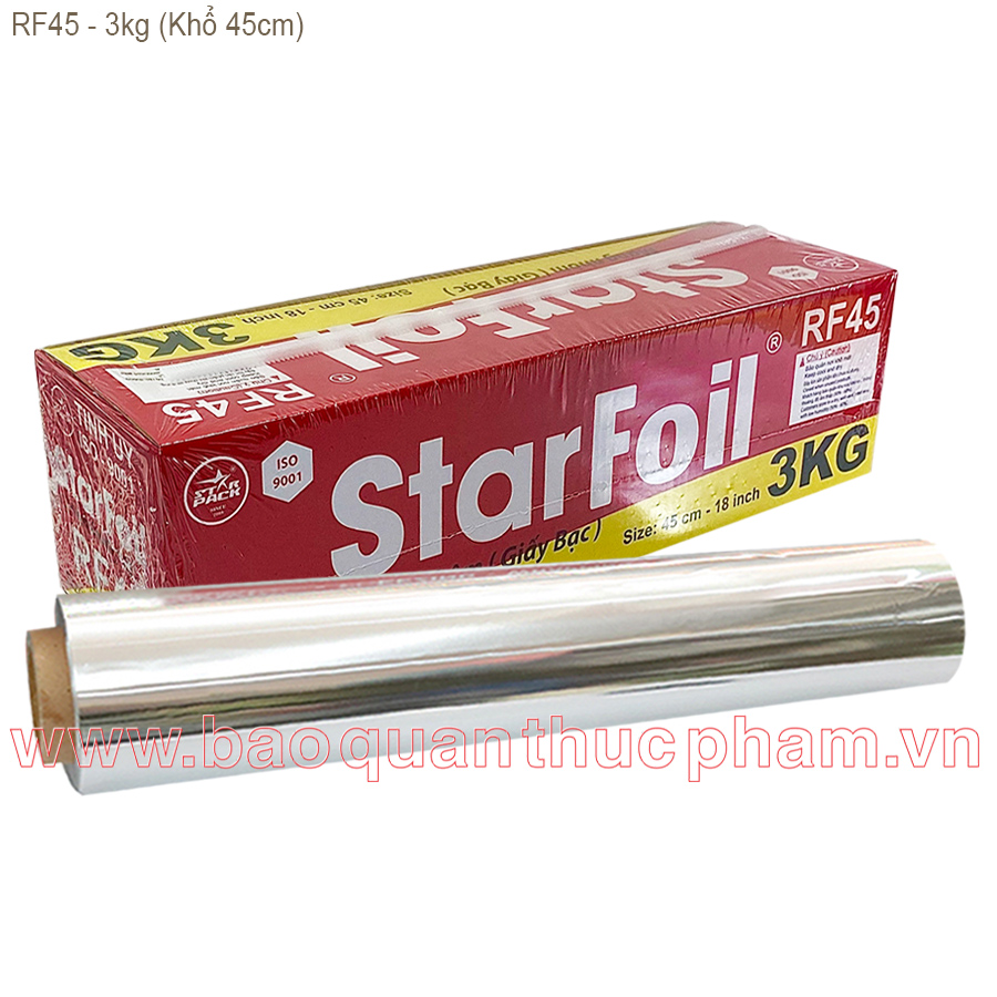 Màng Nhôm Starfoil RF45 (3kg - Khổ 45cm)